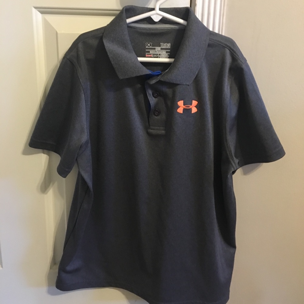Kids Under Armour polo shirt size YLG